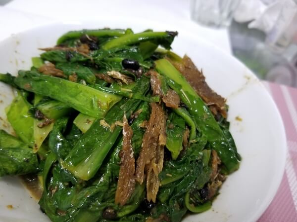 豆豉鯪魚油麥菜